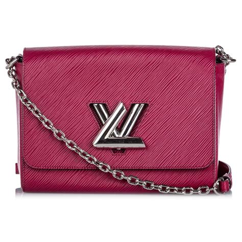 louis vuitton clutch bag pink|Pink Designer Bag: Twist MM Epi Leather in Rose .